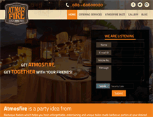 Tablet Screenshot of getatmosfire.com